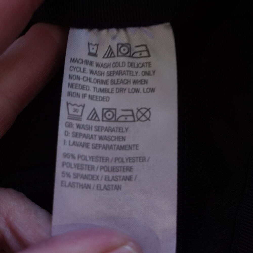 NWT Isaac Mizrahi Live! Faux Suede Straight Ankle Pants Sz 0 Black Pull On - Picture 8 of 11